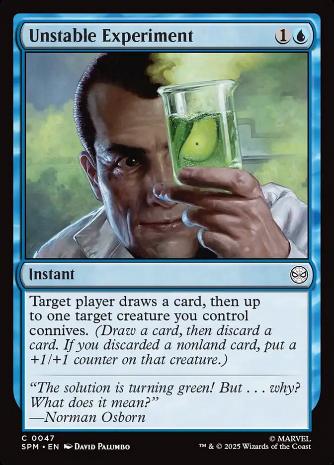 Unstable Experiment 47/198 (Marvel's Spider-Man)  - Foil | Good Games Modbury