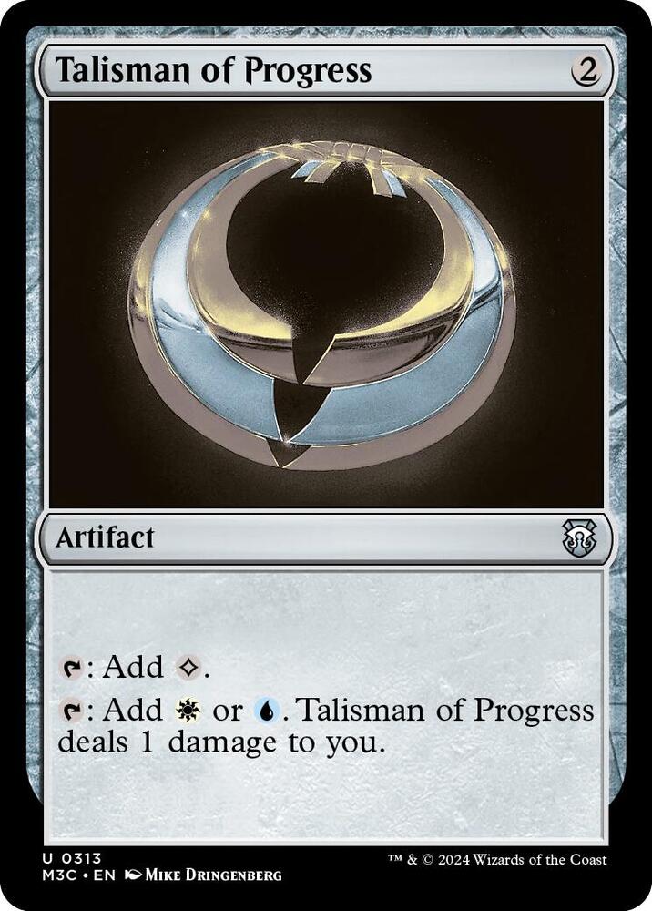 Talisman of Progress 313/411 (Commander: Modern Horizons 3)  - Ripple Foil | Good Games Modbury