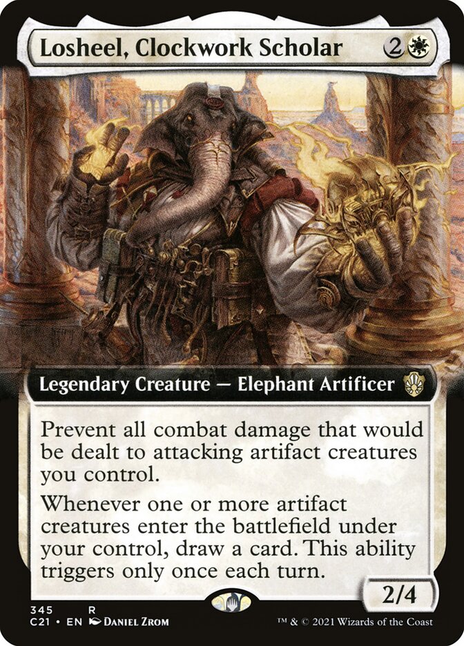 Losheel, Clockwork Scholar 345/81 (Commander 2021)  | Good Games Modbury