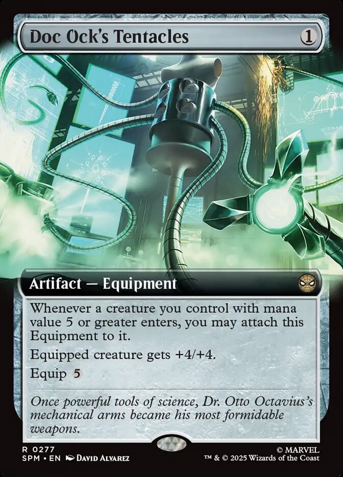 Doc Ock's Tentacles 277/198 (Marvel's Spider-Man)  - Extended Art Foil | Good Games Modbury