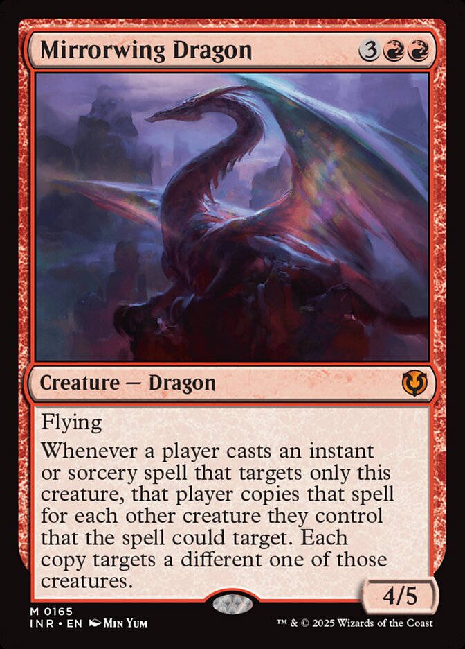 Mirrorwing Dragon 165 (Innistrad Remastered)  - Foil | Good Games Modbury