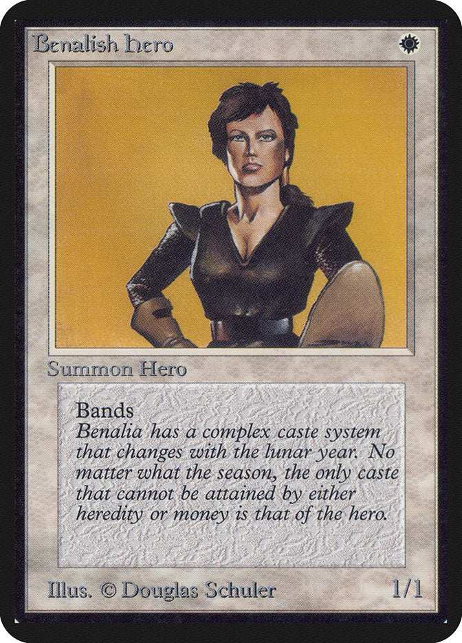 Benalish Hero 4/295 (Alpha Edition)  | Good Games Modbury