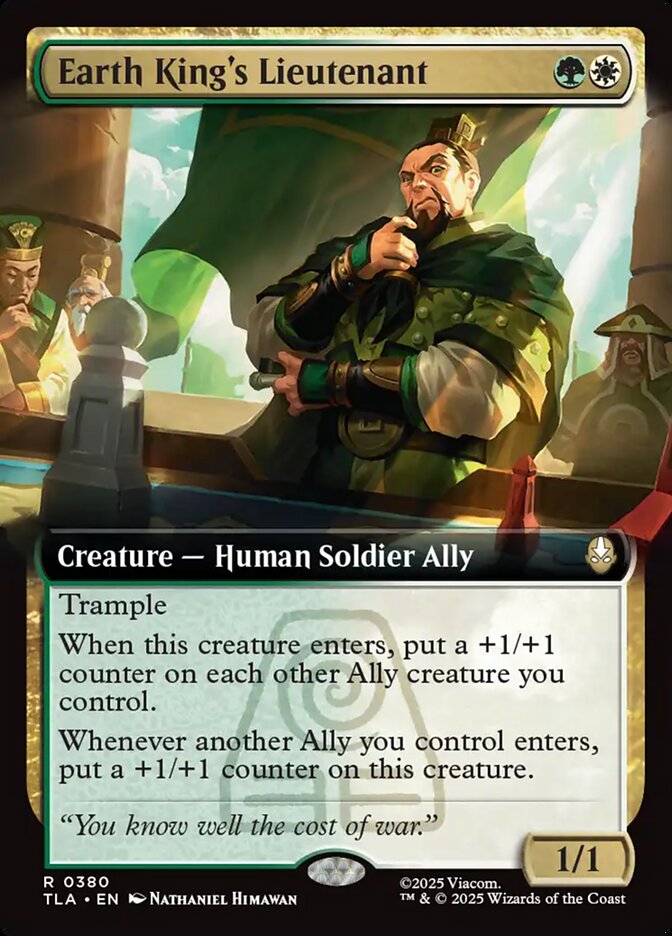 Earth King's Lieutenant  380/286 (Avatar: The Last Airbender)  - Extended Art | Good Games Modbury
