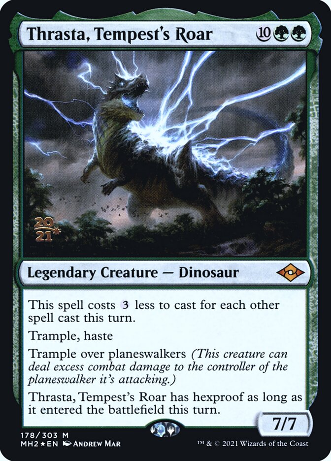Thrasta Tempests Roar 178 (Prerelease Cards)  - Foil | Good Games Modbury
