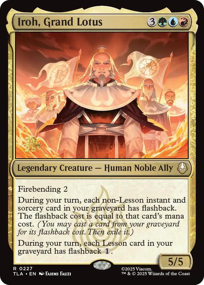 Iroh Grand Lotus 227s/88 (Prerelease Cards)  - Foil | Good Games Modbury
