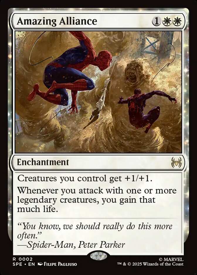 Amazing Alliance 2/20 (Marvel's Spider-Man: Eternal-Legal)  - Foil | Good Games Modbury