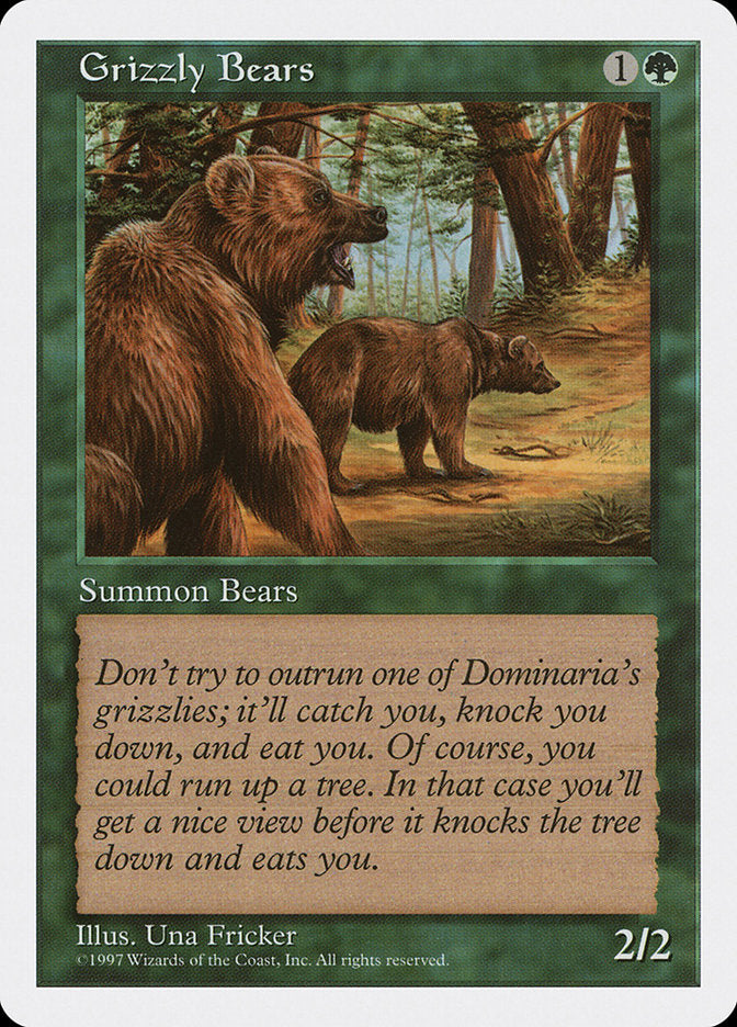 Grizzly Bears 301/455 (Fifth Edition)  | Good Games Modbury