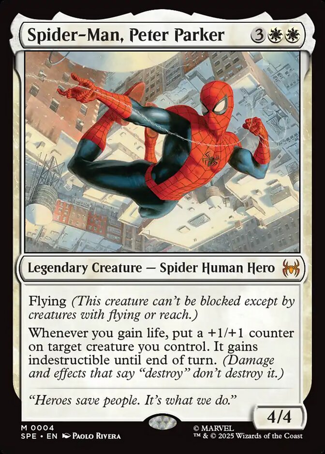 Spider-Man, Peter Parker 4/20 (Marvel's Spider-Man: Eternal-Legal)  - Foil | Good Games Modbury