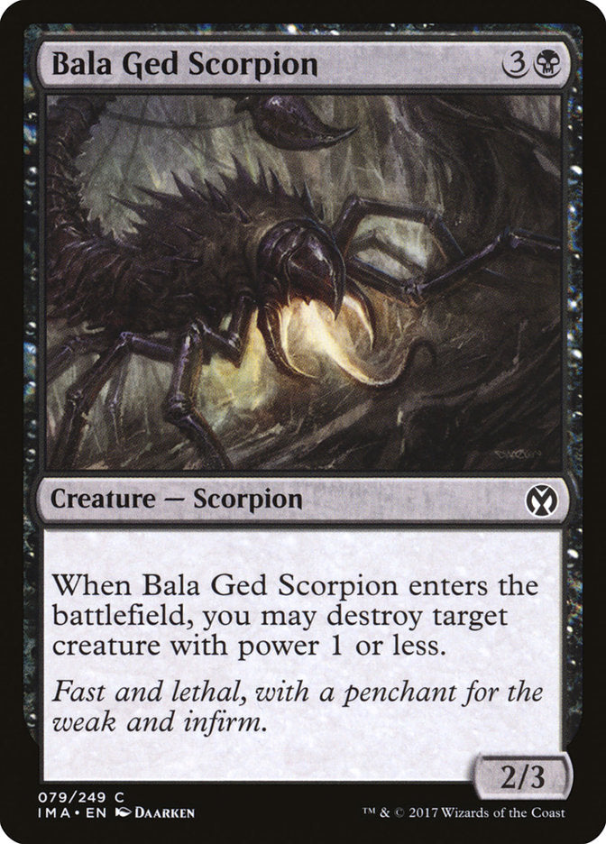 Bala Ged Scorpion 79/249 (Iconic Masters)  | Good Games Modbury