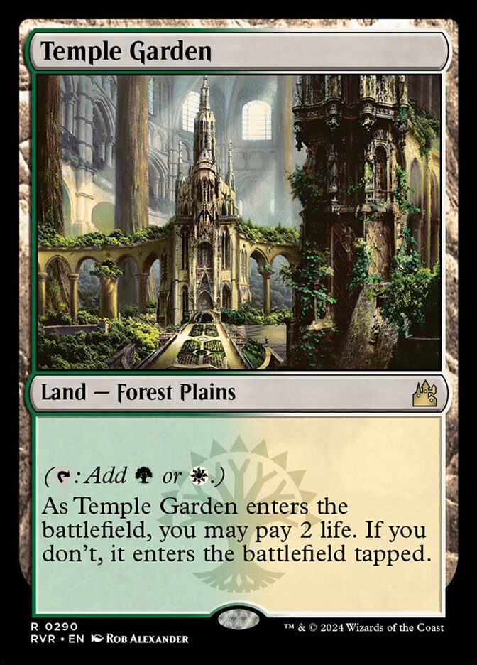 Temple Garden 290/291 (Ravnica Remastered)  | Good Games Modbury