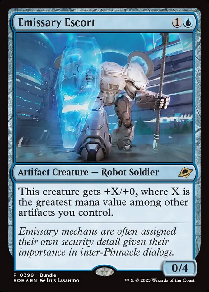 Emissary Escort 399/276 (Unique and Miscellaneous Promos)  - Foil | Good Games Modbury