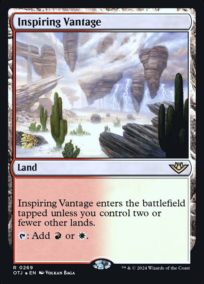 Inspiring Vantage 269s/160 (Prerelease Cards)  - Foil | Good Games Modbury