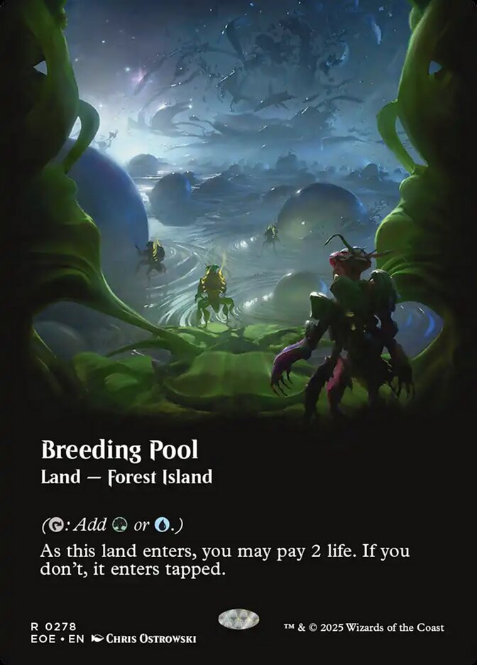 Breeding Pool 278 (Edge of Eternities)  - Borderless Foil | Good Games Modbury
