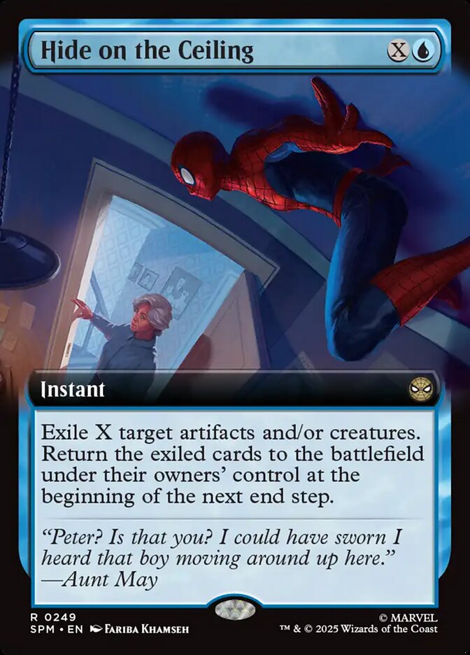 Hide on the Ceiling  249/198 (Marvel's Spider-Man)  - Extended Art | Good Games Modbury