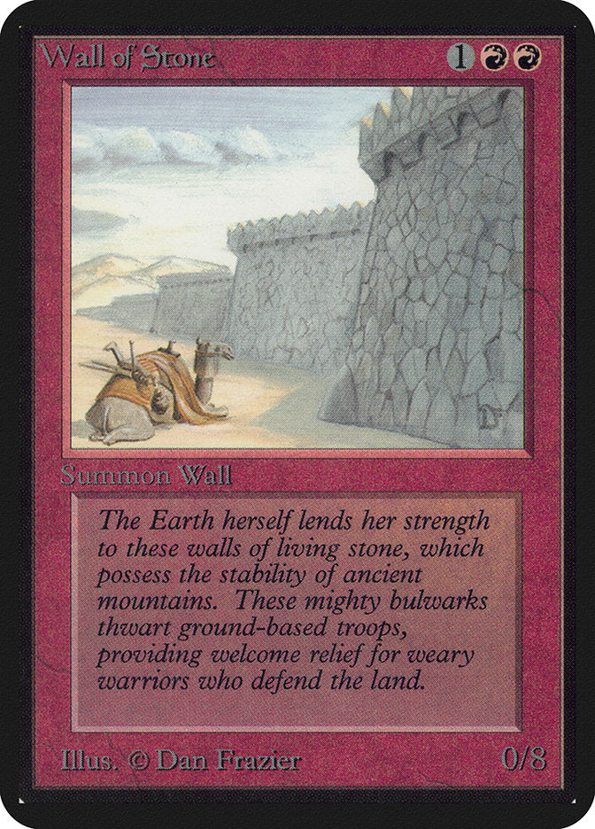 Wall of Stone 182/295 (Alpha Edition)  | Good Games Modbury