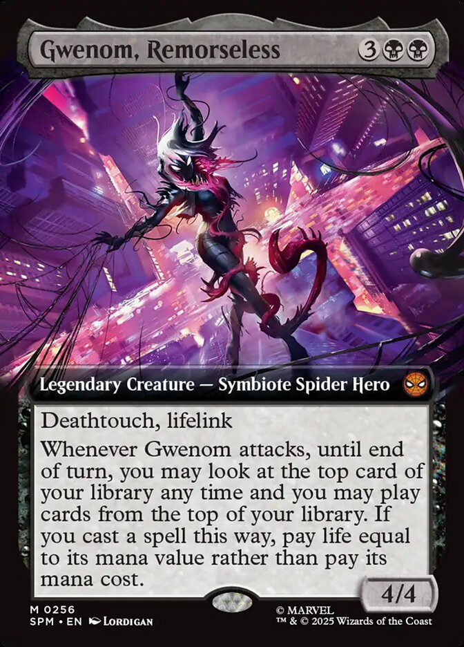 Gwenom Remorseless Extended Art 256 (Marvel's Spider-Man)  - Extended Art | Good Games Modbury