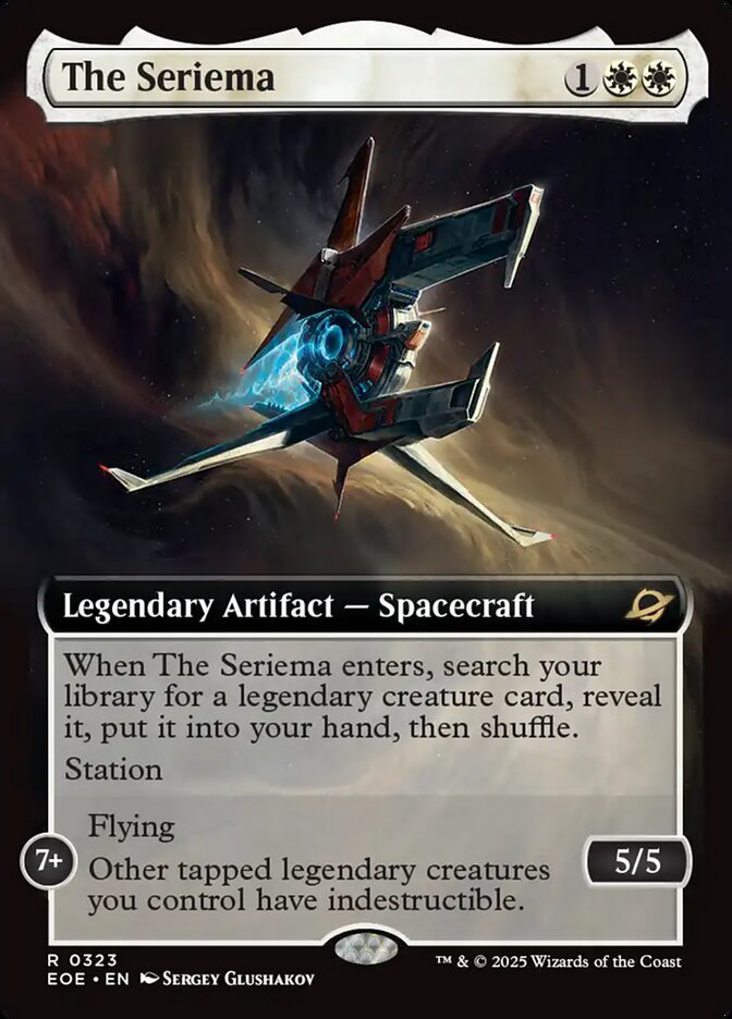 The Seriema 323 (Edge of Eternities)  - Extended Art | Good Games Modbury