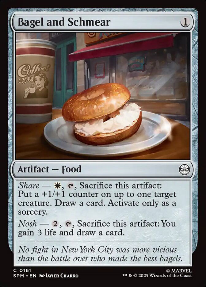 Bagel and Schmear 161/198 (Marvel's Spider-Man)  - Foil | Good Games Modbury