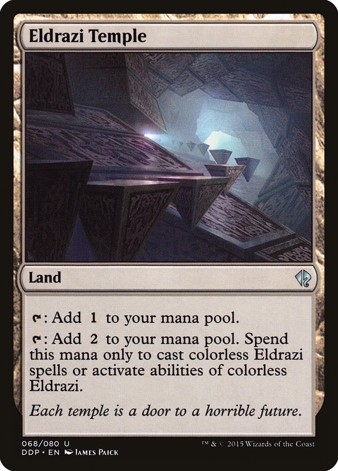 Eldrazi Temple 68/80 (Duel Decks: Zendikar vs. Eldrazi)  | Good Games Modbury