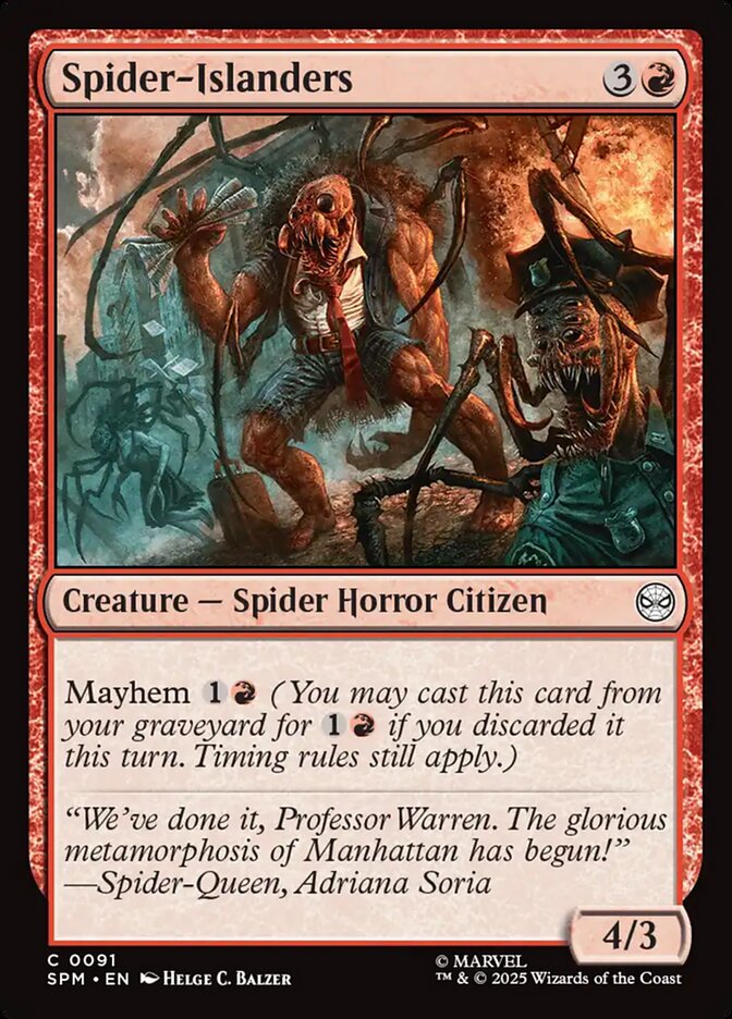 Spider-Islanders 91/198 (Marvel's Spider-Man)  - Foil | Good Games Modbury