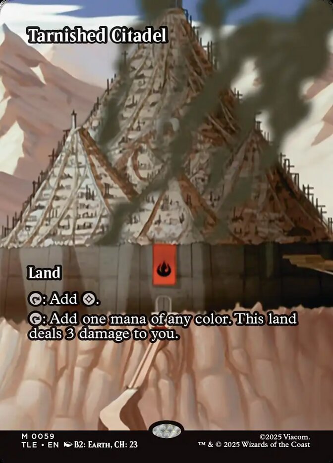 Tarnished Citadel 59/317 (Avatar: The Last Airbender: Eternal-Legal)  - Borderless | Good Games Modbury