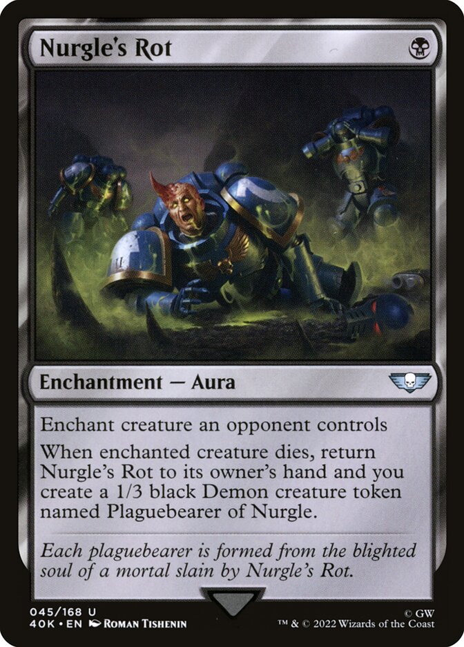 Nurgle's Rot 45/617 (Universes Beyond: Warhammer 40,000)  | Good Games Modbury