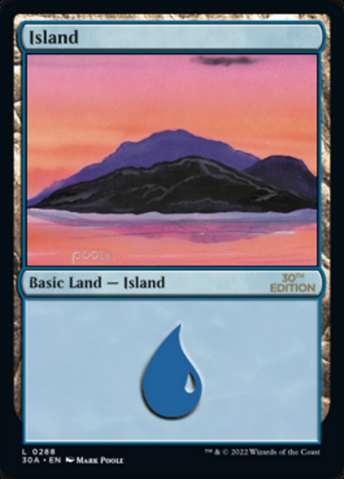 Island 288/594 (30th Anniversary Edition)  | Good Games Modbury