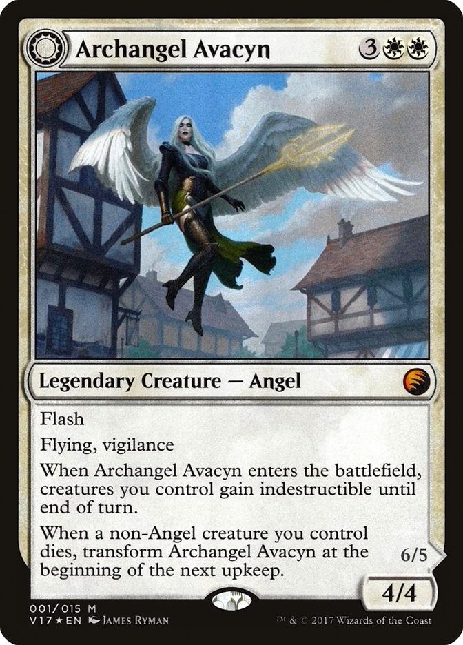 Archangel Avacyn // Avacyn, the Purifier 1/15 (From the Vault: Transform)  - Foil | Good Games Modbury