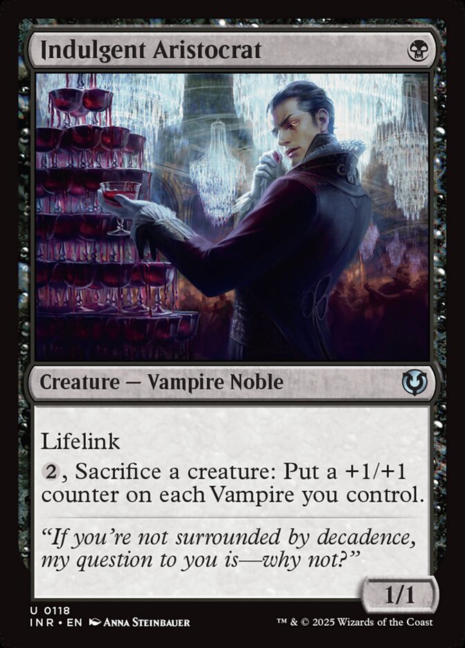 Indulgent Aristocrat 118 (Innistrad Remastered)  | Good Games Modbury