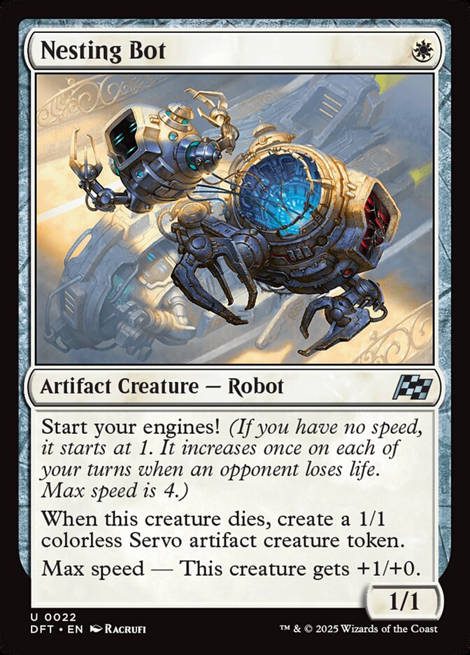 Nesting Bot 22/291 (Aetherdrift)  - Foil | Good Games Modbury