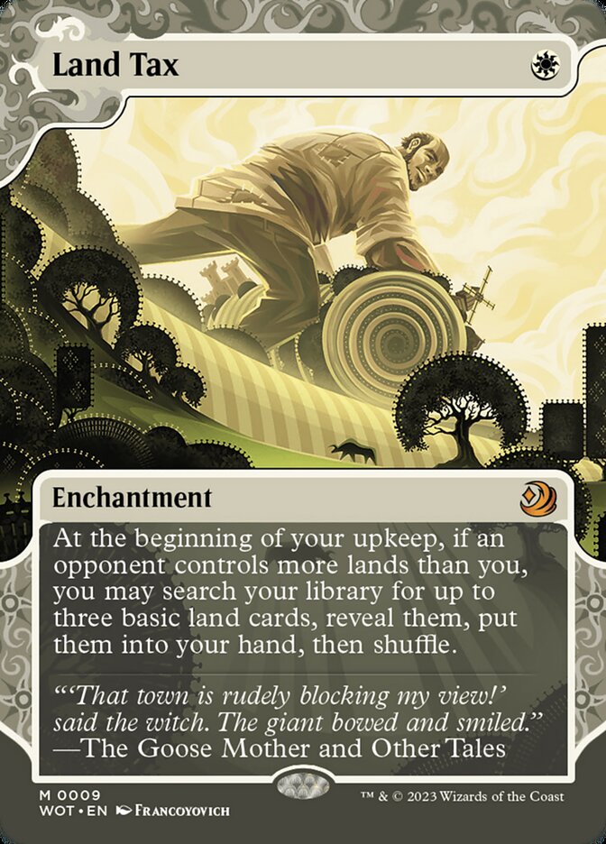 Land Tax 9/63 (Wilds of Eldraine: Enchanting Tales)  - Showcase | Good Games Modbury