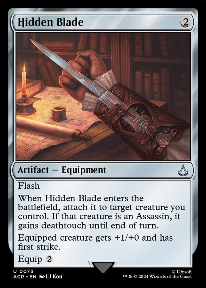 Hidden Blade 73 (Universes Beyond: Assassin's Creed)  | Good Games Modbury