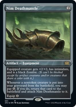 Nim Deathmantle Foil Etched 561 (Double Masters 2022)  - Foil | Good Games Modbury