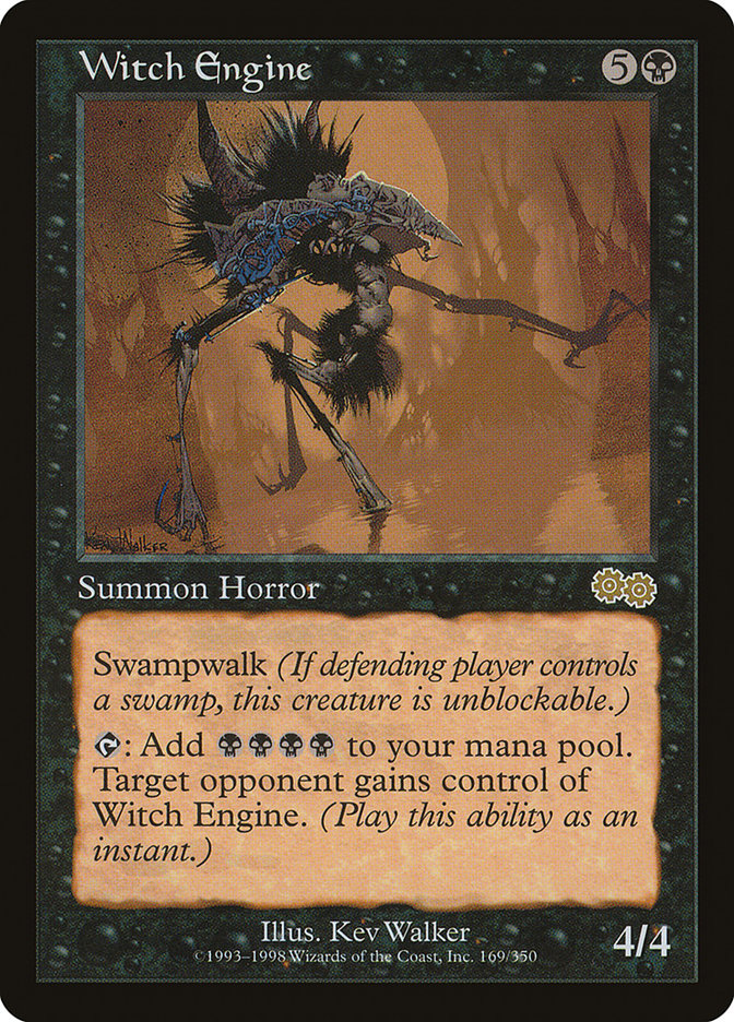 Witch Engine 169/350 (Urza's Saga)  | Good Games Modbury
