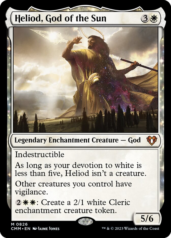 Heliod, God of the Sun 826/451 (Commander Masters)  | Good Games Modbury