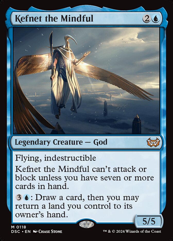 Kefnet the Mindful 118/40 (Commander: Duskmourn: House of Horror)  | Good Games Modbury