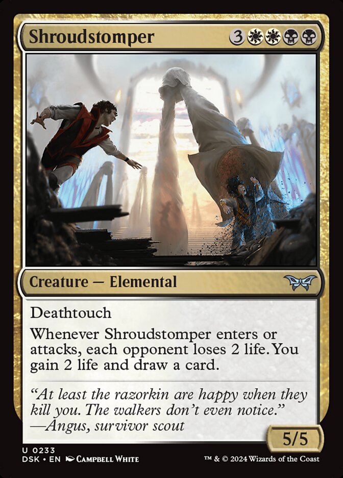Shroudstomper 233 (Duskmourn: House of Horror)  - Foil | Good Games Modbury