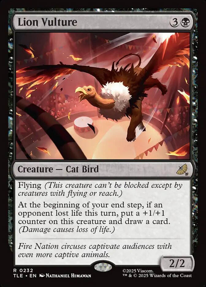 Lion Vulture 232 (Avatar: The Last Airbender: Eternal-Legal)  - Foil | Good Games Modbury