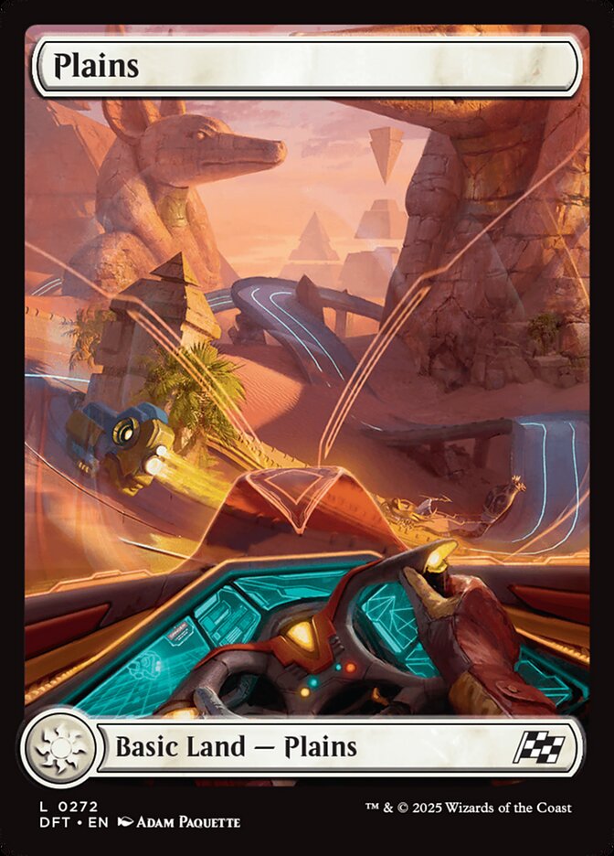 Plains 272/291 (Aetherdrift)  - Foil | Good Games Modbury