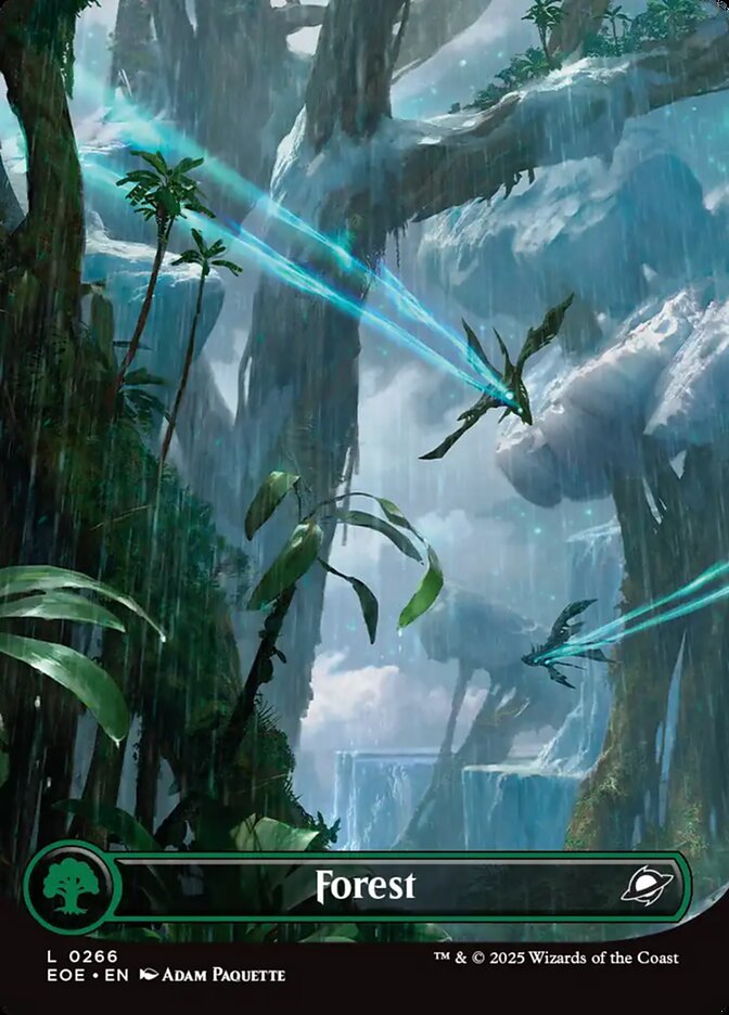 Forest 266/276 (Edge of Eternities)  - Full Art Foil | Good Games Modbury