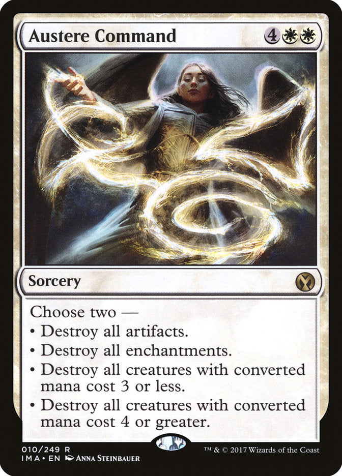 Austere Command 10/249 (Iconic Masters)  - Foil | Good Games Modbury
