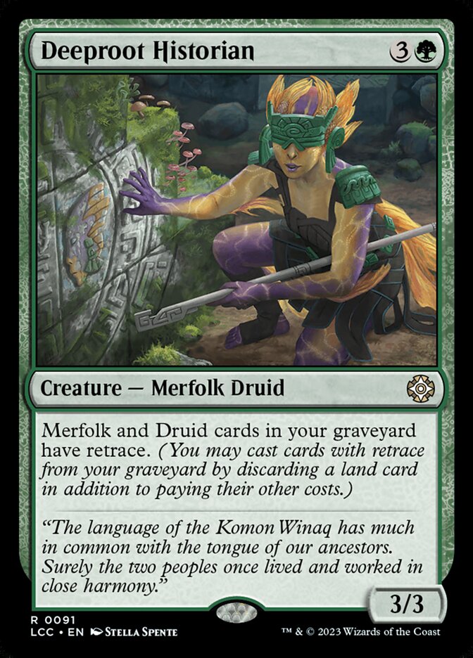 Deeproot Historian 91/370 (Commander: The Lost Caverns of Ixalan)  | Good Games Modbury
