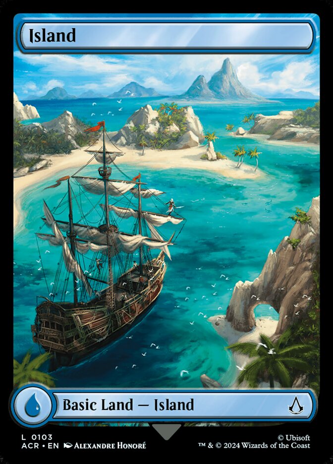 Island 103/110 (Universes Beyond: Assassin's Creed)  - Foil | Good Games Modbury