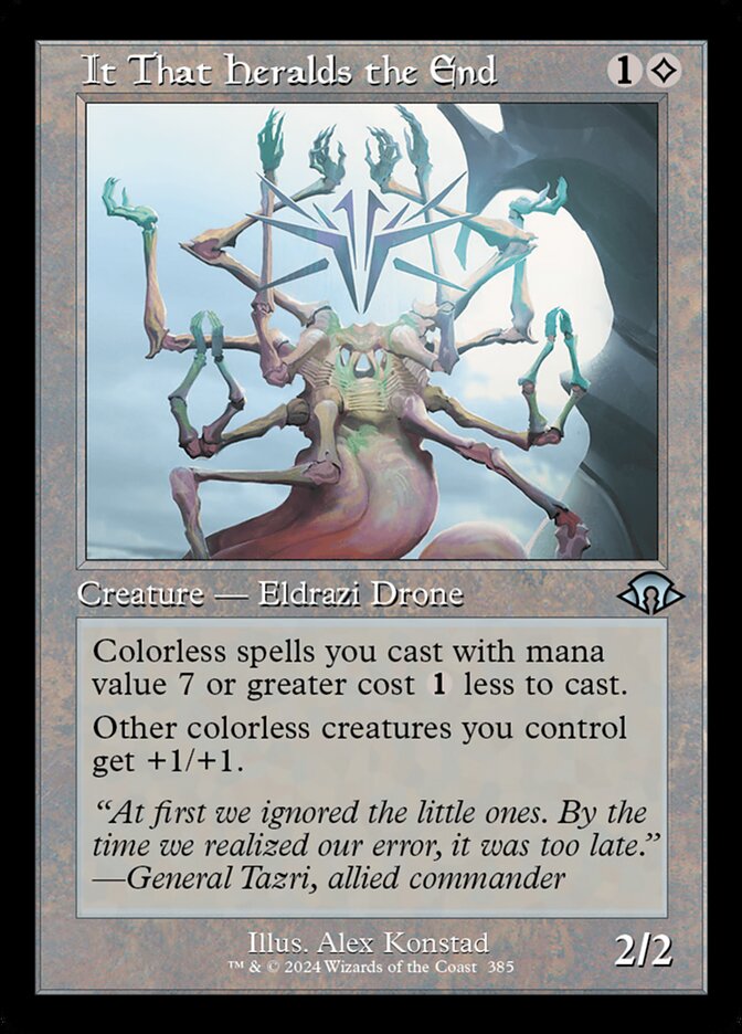It That Heralds the End 385/319 (Modern Horizons 3)  - Retro | Good Games Modbury