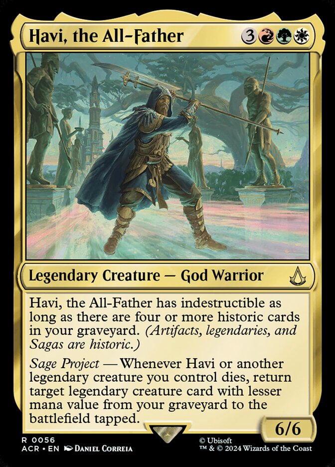 Havi, the All-Father 56/110 (Universes Beyond: Assassin's Creed)  | Good Games Modbury