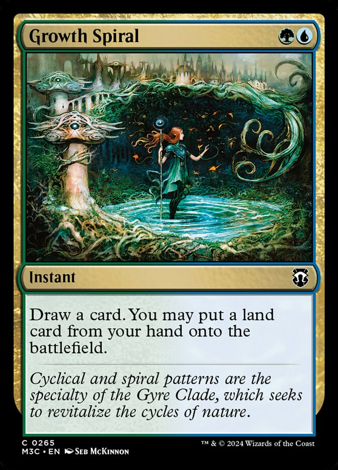 Growth Spiral 265 (Commander: Modern Horizons 3)  | Good Games Modbury