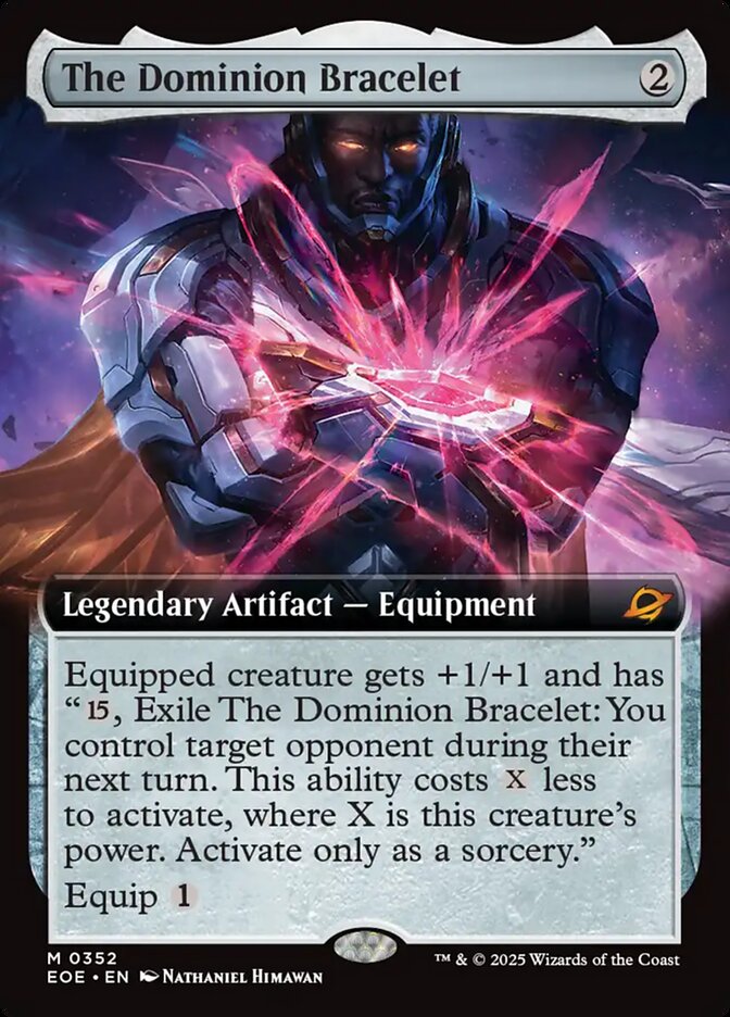 The Dominion Bracelet 352/276 (Edge of Eternities)  - Extended Art | Good Games Modbury