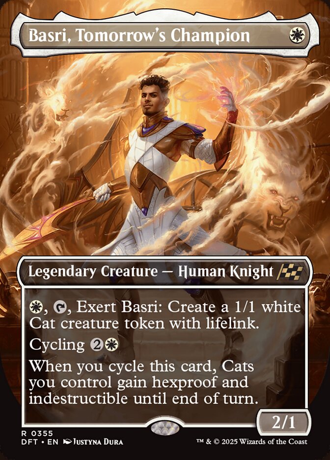Basri, Tomorrow's Champion 355/291 (Aetherdrift)  - Borderless | Good Games Modbury