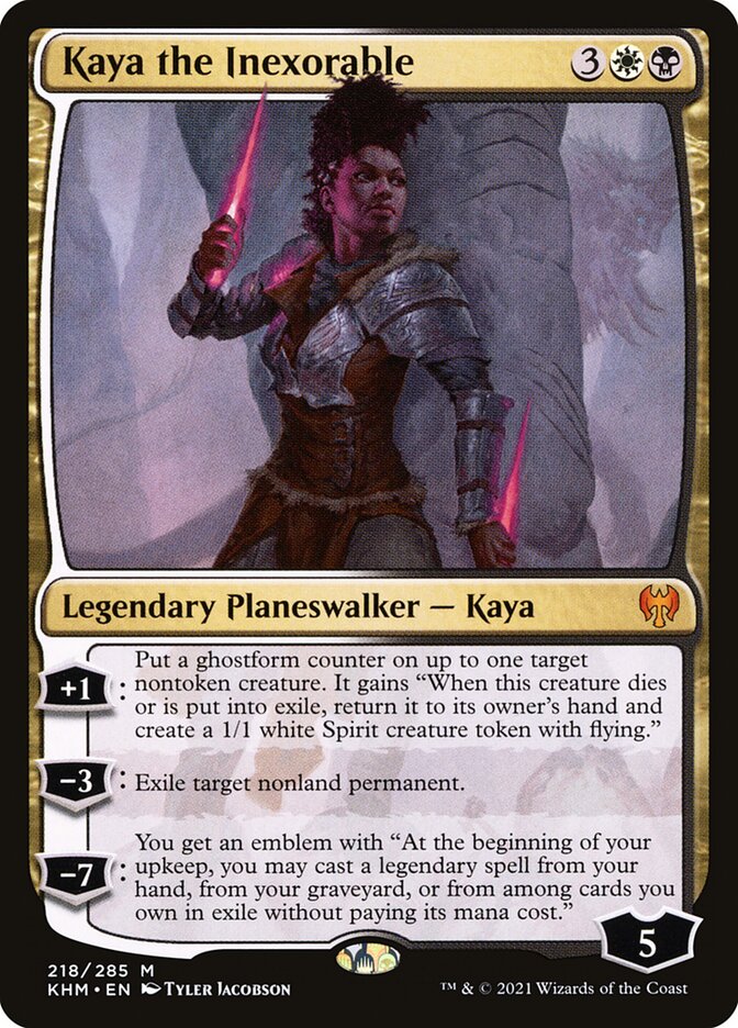 Kaya the Inexorable 218 (Kaldheim)  | Good Games Modbury