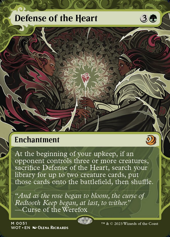 Defense of the Heart 51/63 (Wilds of Eldraine: Enchanting Tales)  - Showcase | Good Games Modbury